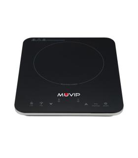 Muvip Cocina de Induccion 2000W - 10 Niveles de Potencia - Temporizador - Control contra el Sobrecalentamiento - Bloqueo Infanti