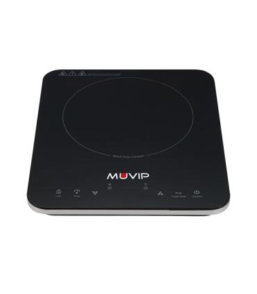 Muvip Cocina de Induccion 2000W - 10 Niveles de Potencia - Temporizador - Control contra el Sobrecalentamiento - Bloqueo Infanti