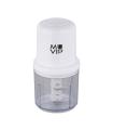 Muvip Picadora de Alimentos 400W - Recipiente con Capacidad 0.5L - Cuchillas de Acero Inoxidable - Botón para Control de Velocid