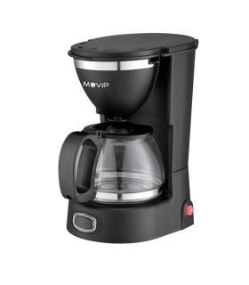 Muvip Cafetera de Goteo - Eléctrica - 650W - Funcion antigoteo - Filtro Permanente Abatible - Indicador Nivel de Agua - Contened