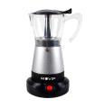 Muvip Cafetera de Goteo - Eléctrica - 480W - Calefactor integrado - Contenedor transparente - Capacidad para 6 Tazas