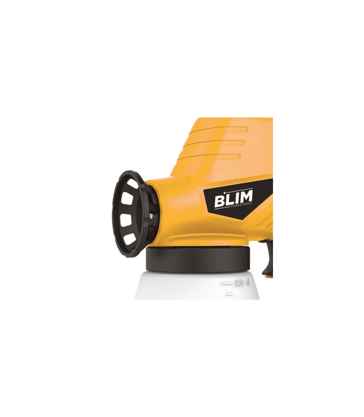 Blim Pistola para Pintar Electrica 120W - Deposito 800ml - Boquilla de 0,8mm - Maxima Viscosidad 80 din/sec - Manejo Sencillo