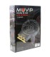 Muvip Fogon de Gas con 3 Distribuidores de Fuego - Llaves de Gas Independientes - 9kw de Potencia - Material: Hierro Fundido