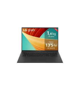 LG Gram 17Z90R-E.AD75B Portatil 17" Intel Evo Core Ultra 7 155H - 32GB - 512GB SSD - RTX 3050 - W11 Home 64 - Color Negro