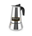 Orbegozo KFI 660 Cafetera Italiana de Acero Inoxidable - Capacidad para 6 Tazas - Compatible con Diferentes Tipos de Cocinas - A