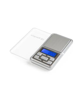 Orbegozo PC 3010 Bascula Electronica de Precision Compacta - Precision de 0.01gr - Pantalla LCD Azul - Practica y Funcional