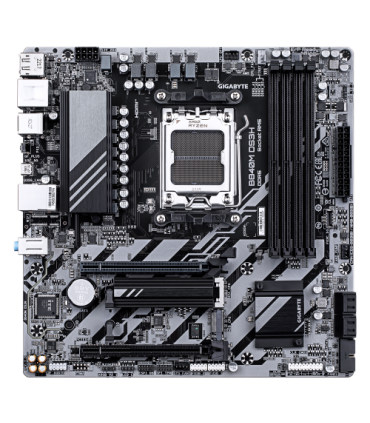GIGABYTE B840M DS3H Placa base - Procesadores AMD Ryzen 9000, VRM de 8+2+2 fases, hasta 8200 MHz DDR5, 2xPCIe 4.0 M.2, LAN 2.5Gb