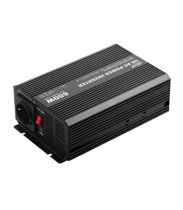 Elbat Convertidor de Corriente Onda Pura 600W - Color Negro
