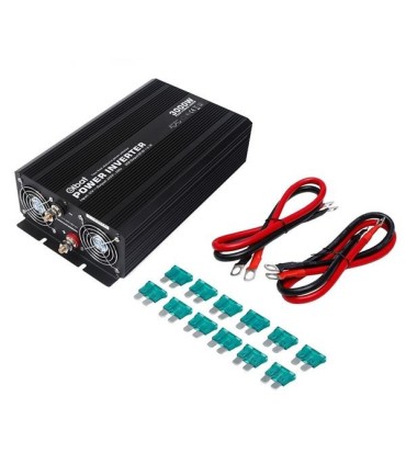 Elbat Convertidor de Corriente 3000W - Color Negro