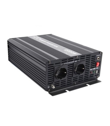 Elbat Convertidor de Corriente Onda Pura 2000W - Color Negro