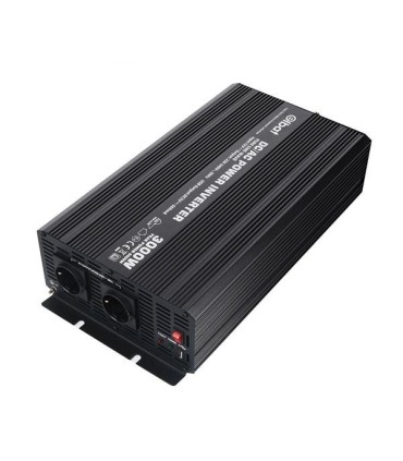 Elbat Convertidor de Corriente Onda Pura 3000W - Color Negro