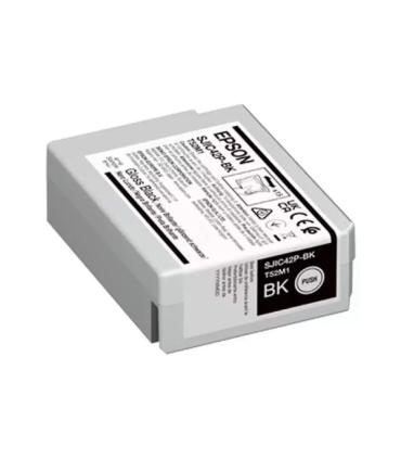 Epson SJIC42P(MK) Negro Mate Cartucho de Tinta Original - C13T52M540