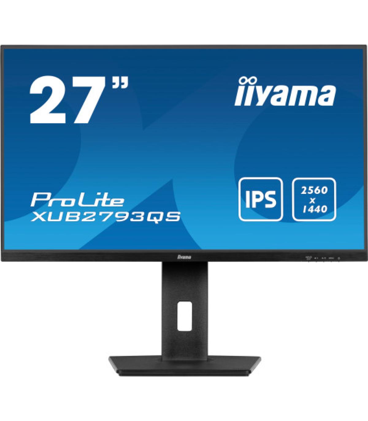 IIYAMA MONITOR IPS QHD, 27", AJUSTABLE, 100 HZ, HDMI