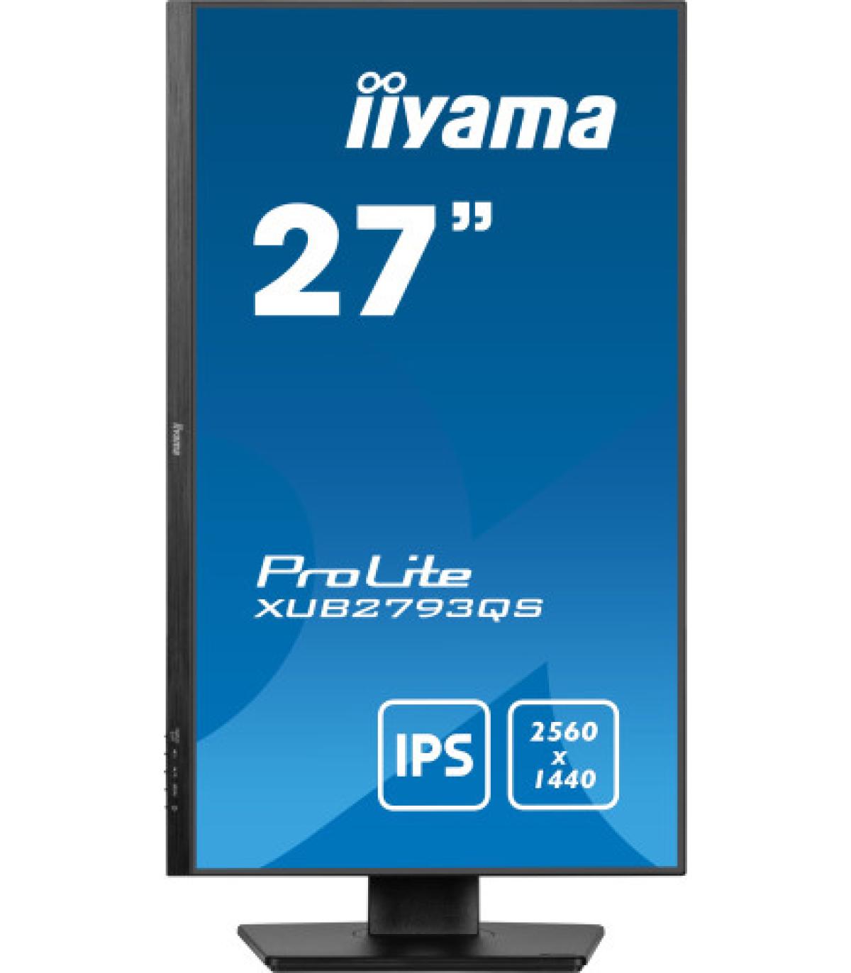 IIYAMA MONITOR IPS QHD, 27", AJUSTABLE, 100 HZ, HDMI