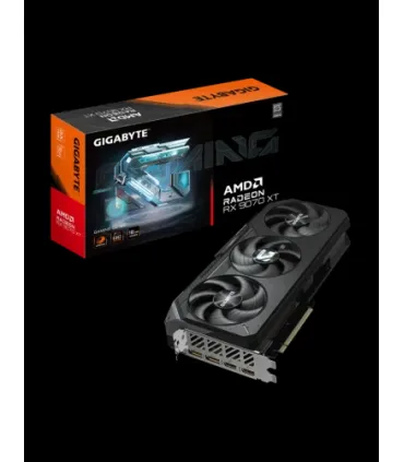 VGA GIGABYTE GV-R9070XTGAMING OC-16GD,AMD,RX9070XT,16GB,GDDR6,256BIT,2HDMI+2DP,WINDFORCE (3 VENTILADORES