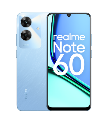 realme Note 60 17,1 cm (6.74") SIM doble Android 14 4G USB Tipo C 4 GB 128 GB 5000 mAh Azul