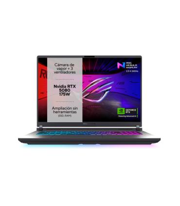ASUS ROG Strix G18 G815LW-S9046 - Ordenador Portátil Gaming de 18" WQXGA 240Hz (Core Ultra 9 275HX, 32GB RAM, 1TB SSD, RTX 5080.