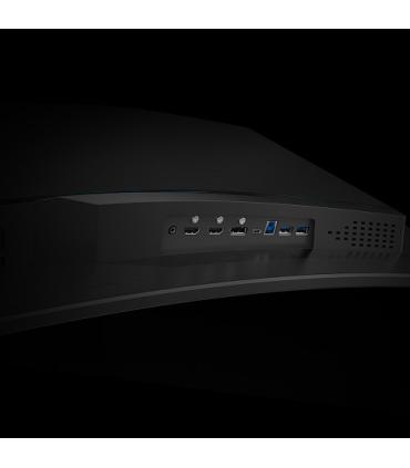 GIGABYTE Monitor de juegos curvo CO49DQ OLED - 5120x1440 (DQHD), 1800R, 144Hz, 0.03ms, KVM, FreeSync Premium Pro, HDMI 2.1