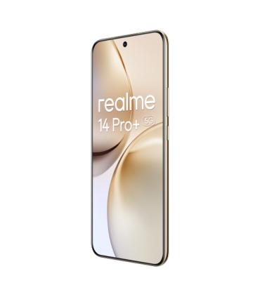realme 14 Pro+ 5G 17,4 cm (6.83") SIM doble Android 15 USB Tipo C 12 GB 512 GB 6000 mAh Perlado, Blanco