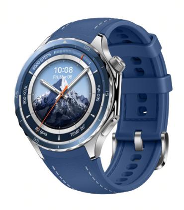 OPPO Watch X2 3,81 cm (1.5") AMOLED 47 mm Digital 466 x 466 Pixeles Pantalla táctil Azul Wifi GPS (satélite