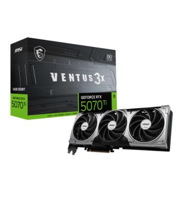 MSI GeForce RTX 5070 Ti 16G VENTUS 3X OC NVIDIA 16 GB GDDR7