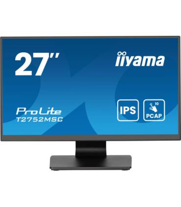 iiyama ProLite T2752MSC-B1AG pantalla para PC 68,6 cm (27") 1920 x 1080 Pixeles Full HD LED Pantalla táctil Negro