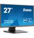 iiyama ProLite T2752MSC-B1AG pantalla para PC 68,6 cm (27") 1920 x 1080 Pixeles Full HD LED Pantalla táctil Negro
