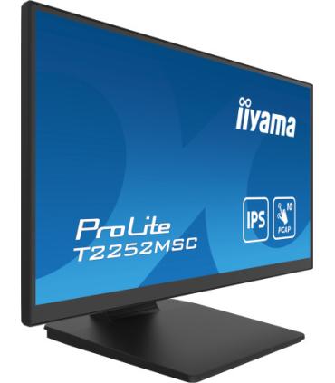 iiyama ProLite T2252MSC-B2AG pantalla para PC 54,6 cm (21.5") 1920 x 1080 Pixeles Full HD LCD Pantalla táctil Negro