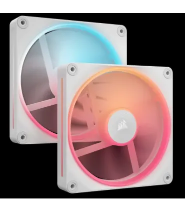 Corsair iCUE LINK LX140-R RGB Carcasa del ordenador Ventilador 14 cm Blanco 2 pieza(s