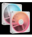 Corsair iCUE LINK LX140-R RGB Carcasa del ordenador Ventilador 14 cm Blanco 2 pieza(s)
