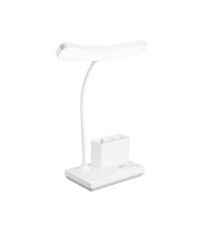 XO OZ11 Lampara LED con Bateria - 3 Temperaturas de Luz - Organizador - Color Blanco