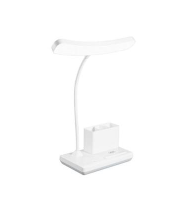 XO OZ11 Lampara LED con Bateria - 3 Temperaturas de Luz - Organizador - Color Blanco