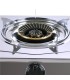 Muvip Serie Strong Cocina de Gas Inox 3 Fuegos - Encendido Piezoelectrico - Quemador de Hierro Fundido Desmontable