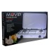 Muvip Serie Strong Cocina de Gas Inox 3 Fuegos - Encendido Piezoelectrico - Quemador de Hierro Fundido Desmontable