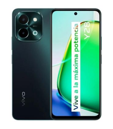 Vivo Y28 Smartphone Pantalla 6.68" - 8GB - 256GB - Camara 50Mp - Bateria 6000mAh - Admite Carga de 44W - Color Verde
