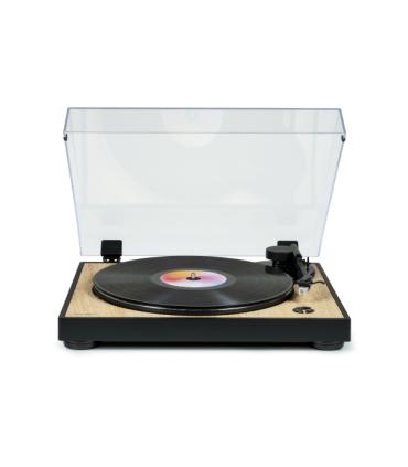 Thomson TT300 Giradiscos Preamplificado - Funcion Parada Automatica - Color Madera/Negro