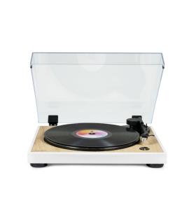 Thomson TT301 Giradiscos Preamplificado - Funcion Parada Automatica - Color Madera/Blanco