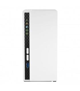 QNAP TS-233 NAS Torre Procesador ARM Cortex-A55 - Memoria 2GB - 2 Bahias 2.5", 3.5" - USB, RJ-45 - Ventilador 80mm