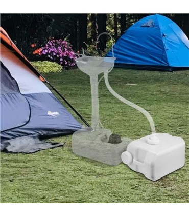 Muvip Baño Portatil - Capacidad 24 Litros - Material de Polietileno de Alta Calidad - Compatible con Inodoros y Lavabos Muvip ..