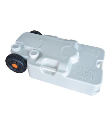 Muvip Carro Portatil para Acampadas - Material de Polietileno de Alta Calidad - Capacidad de 30 Litros - Compatible con Inodoros