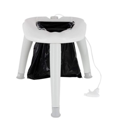 Muvip Inodoro Seco Portatil 4 Litros + Pulverizador - Color Blanco