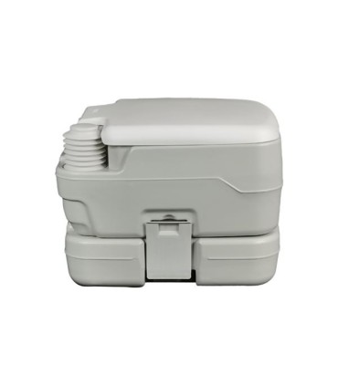 Muvip Inodoro Quimico Portatil - Deposito 10L - Tanque de Agua 12L - Bomba Manual de Fuelle