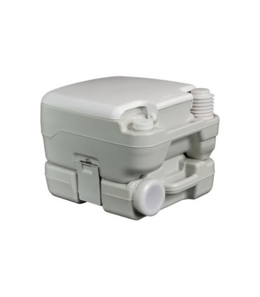 Muvip Inodoro Quimico Portatil - Deposito 10L - Tanque de Agua 12L - Bomba Manual de Fuelle