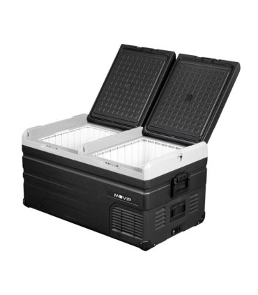 Nevera Portátil Muvip 107L Doble Zona/Puerta LG - Silenciosa - Negro