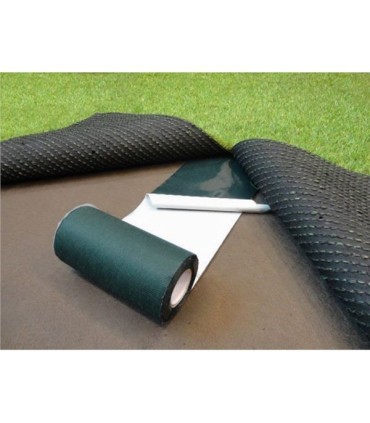 Sungarden Cinta Union Adhesiva para Instalacion Cesped Artificial 0.15x10m - Color Verde