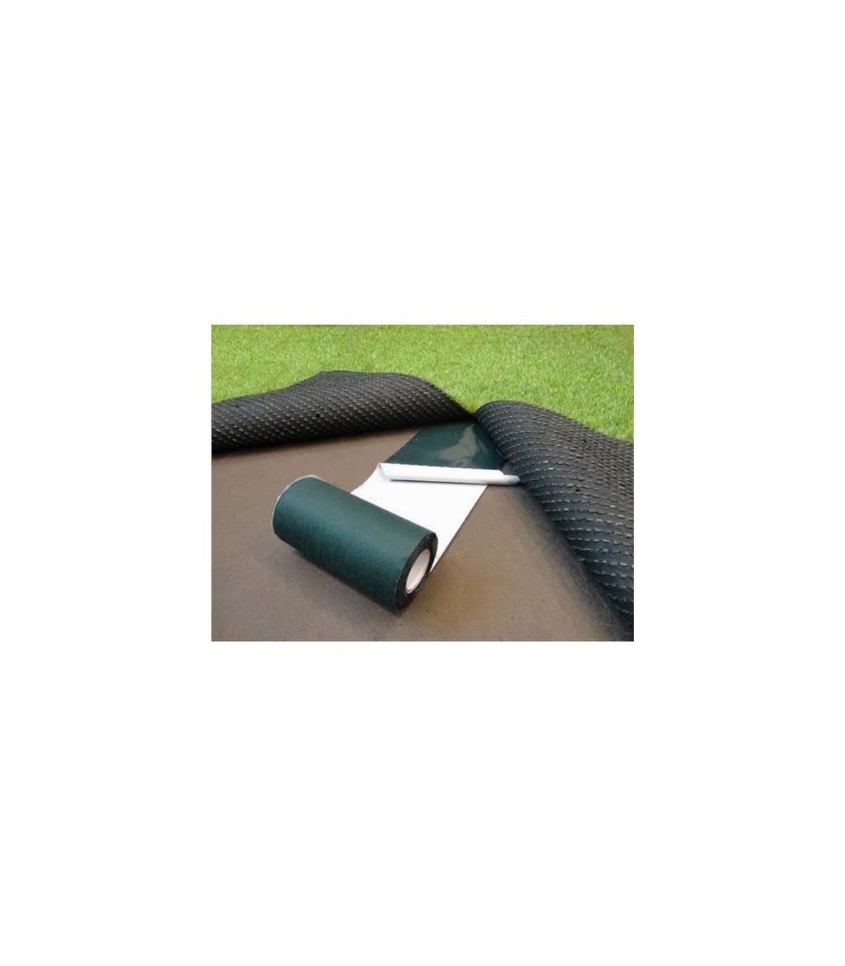 Sungarden Cinta Union Adhesiva para Instalacion Cesped Artificial 0.15x10m - Color Verde