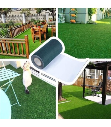 Sungarden Cinta Union Adhesiva para Instalacion Cesped Artificial 0.15x10m - Color Verde