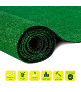 SunGarden Cesped Artificial 2x5m 7mm Serie - Ecoverde