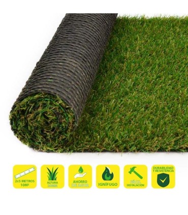 SunGarden Cesped Artificial 2x5m - 20mm - Serie Elegant