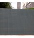 SunGarden Cañizo Plastico Doble Cara 1x3m - Color Gris Oscuro